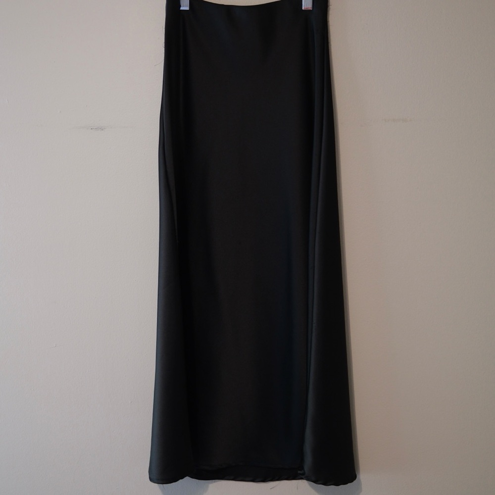 Elegant Black Maxi Skirt